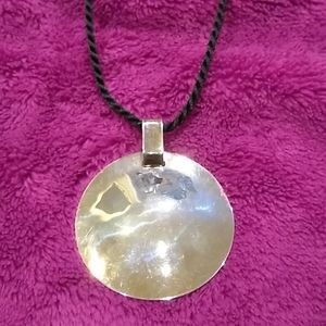 Robert Lee Morris Jewelry - Robert Lee Morris Studio Silver Disc Pendant Robert Lee Morris Jewelry - Robert Lee Morris Studio Silver Disc Pendant